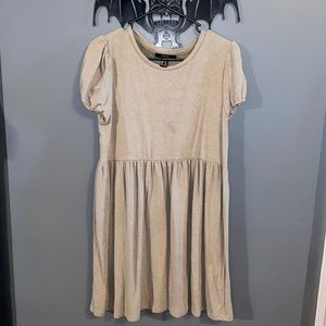 Puff-Sleeve Mini Dress Forever 21 NEW